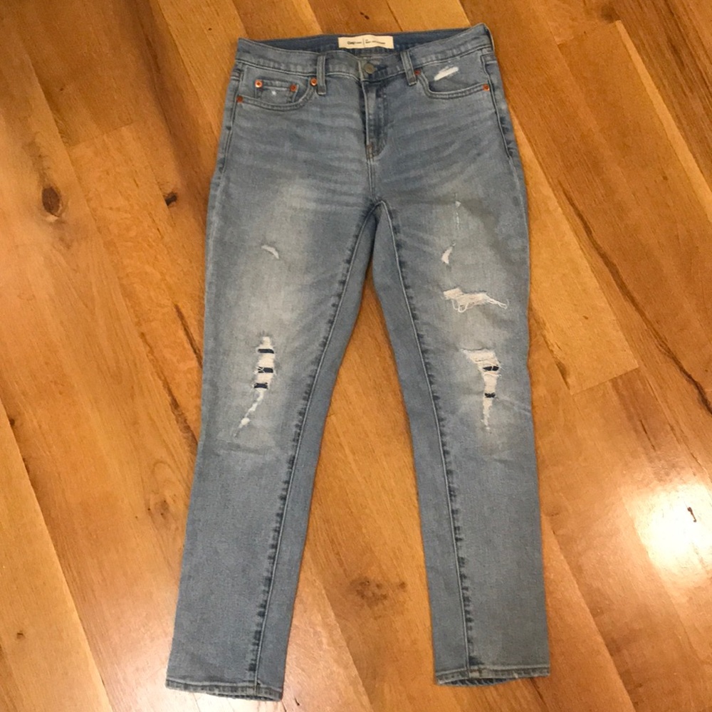 Gap Best Girlfriend Ripped Jeans